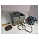 Milwaukee Dyna Flash Saw Skil Hand Circular Saw With Metal Case