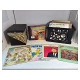 Huge Lot of Records & Case