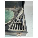 WORKING Silvertone Vintage Portable Phonograph - 1930s-1940s