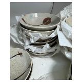 Redwing Lute Song Brown Speckled 63 Piece Set