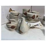 Redwing Lute Song Brown Speckled 63 Piece Set