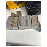 Kodak Carousel 650H Slide Projector W/ Box & Slides