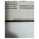 1967 Chevrolet New Camaro brochure