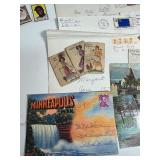 Vintage Stamps, New & Used Post Cards