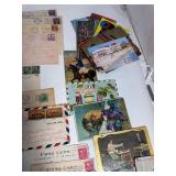 Vintage Stamps, New & Used Post Cards
