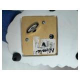 Vintage Westland Camelot musical snow globe with castle, 2 globes, wizard and dragon