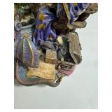 Wizard & Dragon Merlin Music Box Figurine Globe By Westland Giftware