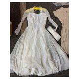 Vintage Dresses, Veils, Shoes, Corset