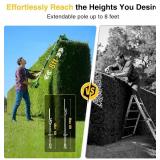 TaskStar Cordless Pole Hedge Trimmer