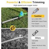 TaskStar Cordless Pole Hedge Trimmer