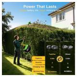 TaskStar Cordless Pole Hedge Trimmer