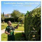 TaskStar Cordless Pole Hedge Trimmer