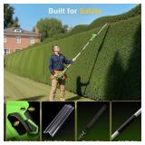 TaskStar Cordless Pole Hedge Trimmer