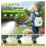 Vaxmay 3.2 Gallon Backpack Sprayer