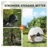 Giraffe Tools Ground Mounted Retractable Hose Reel 1/2" X 130