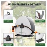 Giraffe Tools Ground Mounted Retractable Hose Reel 1/2" X 130