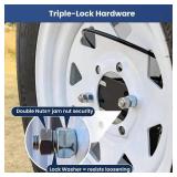 Safoner Heavy-Duty Trailer Spare Tire Mount