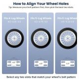 Safoner Heavy-Duty Trailer Spare Tire Mount