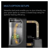 AC Infinity ThermoForge T7 Environmental Heater for Grow Tents, Rooms, Greenhouses