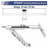 Leopo No Drilling Air Conditioner Support Bracket