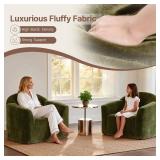 Kislot Frameless Accent Chair (Moss Green)