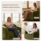 Kislot Frameless Accent Chair (Moss Green)