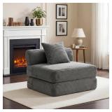 HouseMila Sofa Bed Couch (Gray)