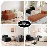 HouseMila Sofa Bed Couch (Gray)