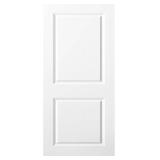 Jubest 36" X 80" Raised 2-Panel Square Smooth White Primed Hollow Core Interior Door