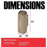 AudioSource Portable Bluetooth Speaker