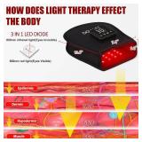 Tuoyr Cordless Red and Infrared Light Therapy for Hand Pain Relief Device