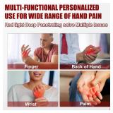 Tuoyr Cordless Red and Infrared Light Therapy for Hand Pain Relief Device