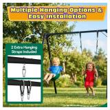 HeyZoo Heavy Duty Kids Swing Seat with Adjustable Rope