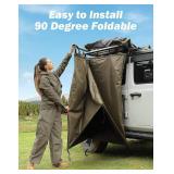 Joytutus Shower Tent with Roof for Car Camping
