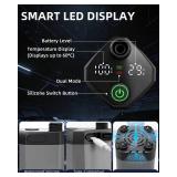 GSQQTE Portable Shower with Heater for Camping