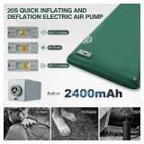 Zzuvjoy Self-Inflating Sleeping Pad with Electric Pump