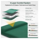 Zzuvjoy Self-Inflating Sleeping Pad with Electric Pump