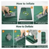 Zzuvjoy Self-Inflating Sleeping Pad with Electric Pump