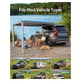 Niphean Car Awning for SUV, Truck, Vans