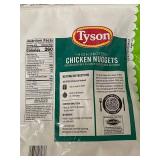 H - Tyson High Protein Chicken Nuggets - 2-Pack, 48 oz Each (6 lb Total)