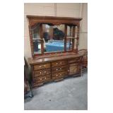 dresser with hutch