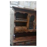 solid wood hutch