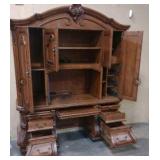 Michael Amini desk and hutch