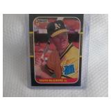 1987 Donruss Mark McGwire Rookie Ca...