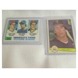 1982 Topps & Donruss Kent Hrbek Roo...