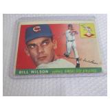 1955 Topps Bill Wilson Card...