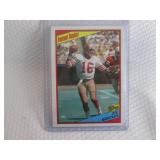 1984 Topps Joe Montana Card...