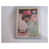 1978 Topps Johnny Bench Cards...