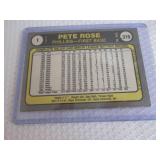 1981 Fleer Pete Rose Card...