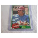 1981 Topps Pete Rose Card...